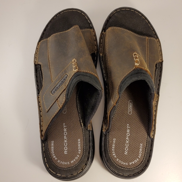 Rockport Men\'s Darwyn Sandal Brown NWOT main image 7